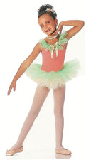 Group Lot of 4 Child XS Ballet Tutu Dance Costume SPRING
