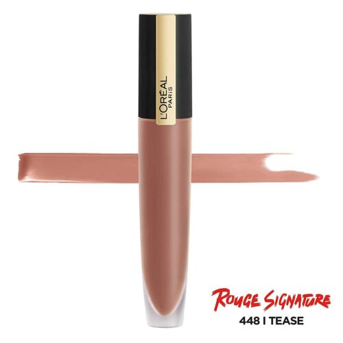 L'Oreal Paris Make-up rot Signatur matt metallic Lippenfleck LipGloss Lippenfarbe - Bild 10 von 10