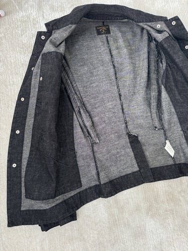 Vintage Vivienne Westwood Anglomania Denim Militärjacke Snap IT50 DE44 FR46 US 16 - Bild 9 von 12