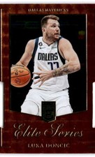 2023-24 Donruss Elite Series Orange Die Cut #2 LUKA DONCIC  Dallas Mavericks 