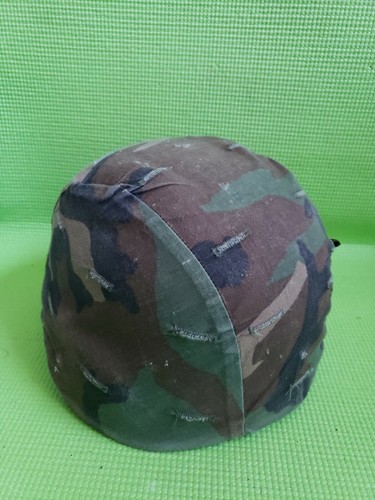 US ARMY MILITARY COMBAT INFANTRY SMALL PLASTIC PROD HELMET USED 87+ S-1SPP - Picture 4 of 15