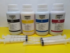 4 x 250ml Dye refill ink for Epson 252 WorkForce WF-7610 WF-7620 WF-7710 WF-7720