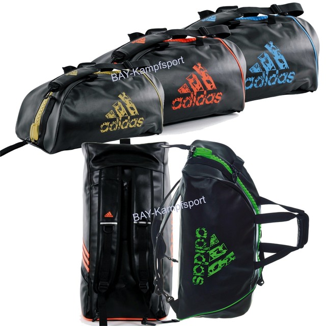 adidas sporttasche leder schwarz