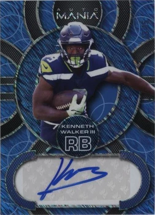 2022 Wild Card Auto Mania Retail Kenneth Walker III #AM-C98 for