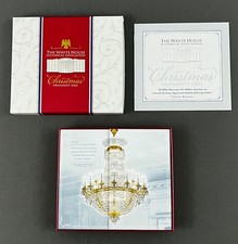 White House Historical Association Christmas Ornament 2002 in Box w Pamphlet
