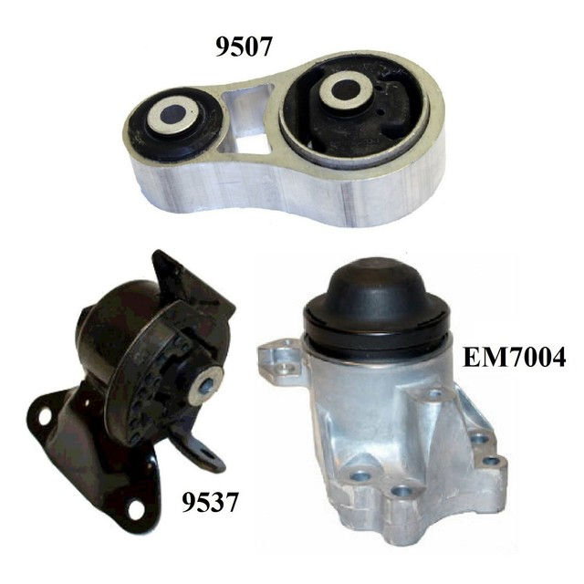 3PCS Front Motor & Rear Torque Strut Mount FIT 20102012 Fits Mazda CX