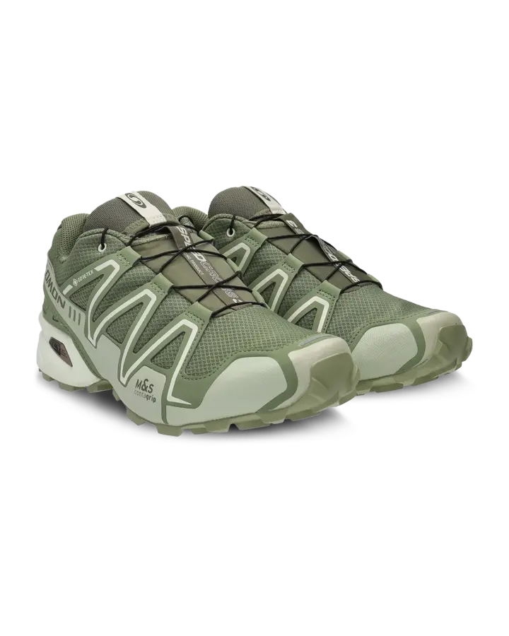 Salomon Speedcross 3 Gore Tex Deep Lichen Green Mens Womens Trail