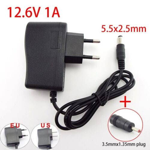 DC 4.2V 8.4V 12.6V 16.8V 1A 1000MA Power Supply Adapter charger plug Headlamp - Picture 13 of 14