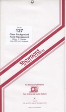 Showgard 5 Clear Stamp Mount Strips 127mm x 264mm For US Definitive Sheets of 20