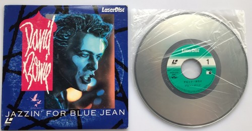 David Bowie Jazzin for Blue Jean Laserdisc 8" disc Music Video / Short Film LD