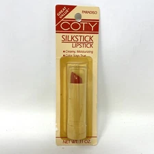 Rare Coty Silksticks Paradiso Lipstick .11 oz NEW Sealed Vtg Original Packaging