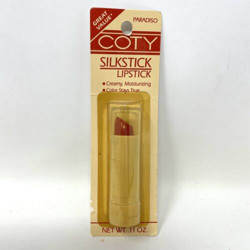 Rare Coty Silksticks Paradiso Lipstick .11 oz New Sealed Vtg Original Packaging