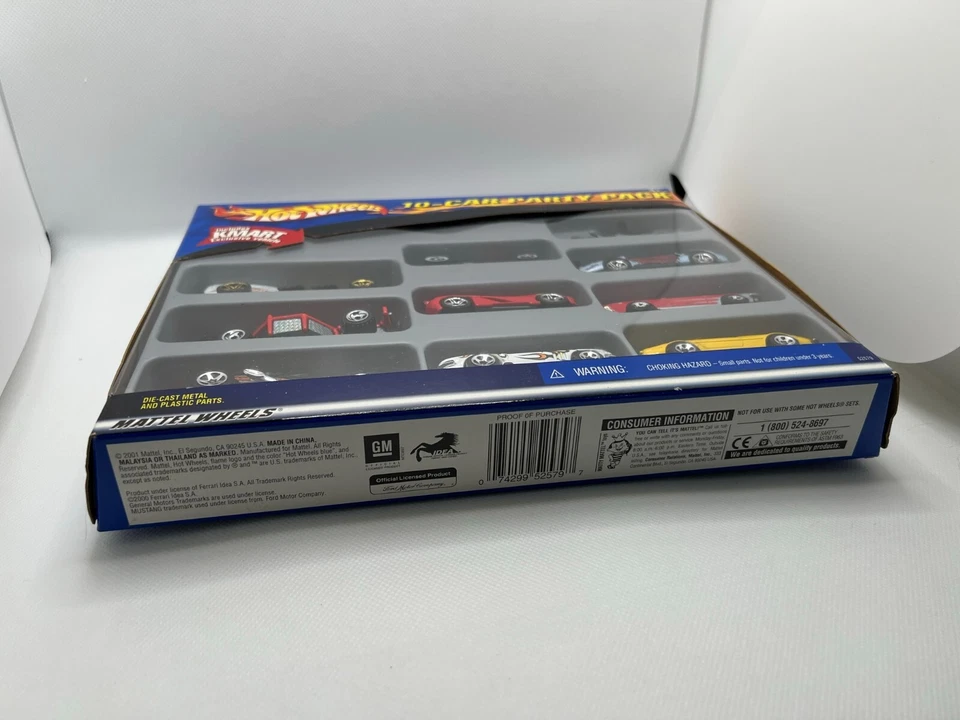 Hot Wheels Ferrari 10 Car Gift Set Exclusive K-Mart Selection Ferrari - Image 2 of 4