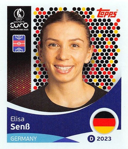 Pegatinas mujer Euro 2025 UEFA Topps 157 a 308 elige - Imagen 28 de 152