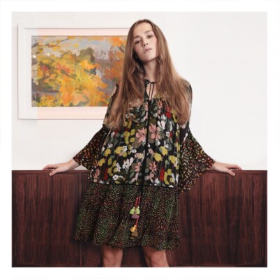 NEW Bl^nk London Enna Floaty Boho Dress Size Large RRP £189