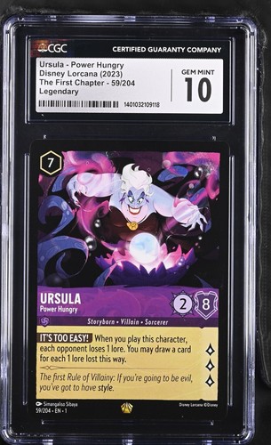 Ursula - Power Hungry graded CGC 10 for sale on eBay
