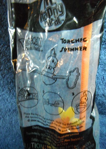 *jr100b* Pokemon - Torchic Spinner - McDonalds 2004 - sealed original bag - Bild 2 von 3