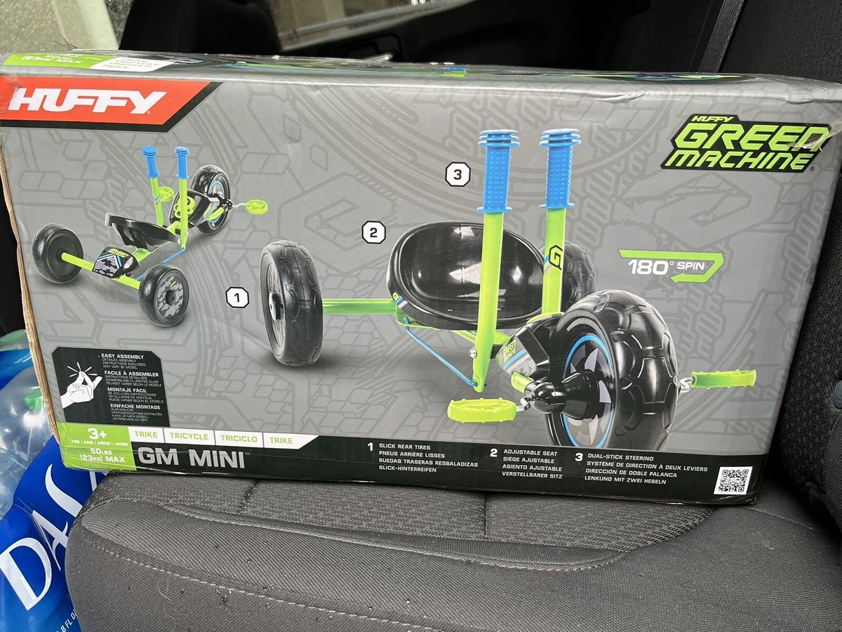 Huffy green online machine mini tricycle