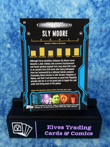Star Wars: Galactic Files Series 1 SINGLE Non-Sport Trading Card 2012 1-200 - Picture 130 of 394