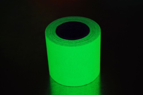 2 Inch UV Glow Blacklight Reactive Fluorescent Gaffer Tape 1 Roll x 6 Yards - Picture 9 of 14