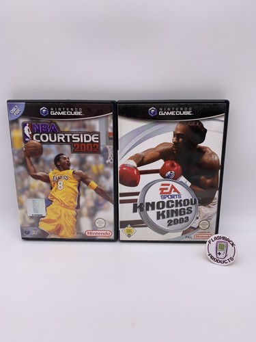 Nintendo Gamecube Bundle: NBA Courtside 2002 & Knockout Kings Estado: Bueno /R9F2 - Imagen 1 de 6