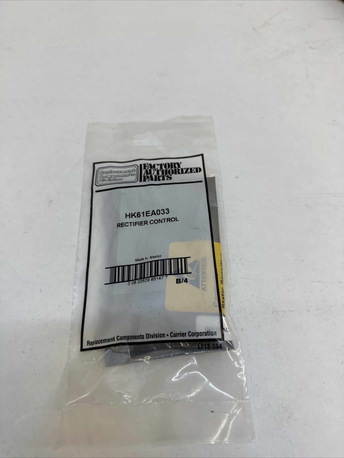 Bryant Central Air Conditioner Rectifier Control Hk61ea033 Cebd430344