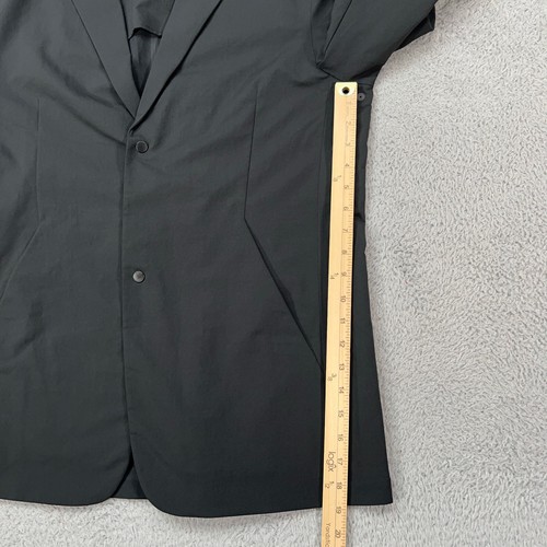 Lululemon Jacket Mens Large Black New Venture Button Front Blazer Sport Coat - Picture 6 of 15