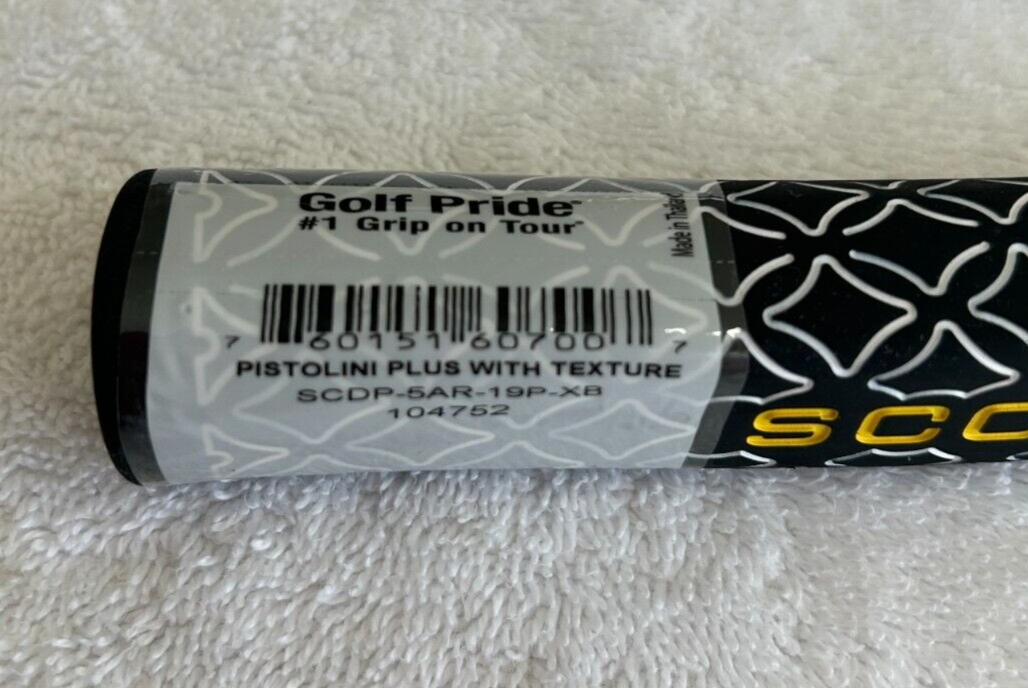 【激レア】Pistolini Plus - Black Texture Scotty Cameron