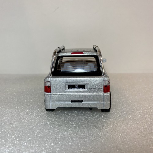 Kinsfun KT4007 Toyota bB / rampollo ponte aperto scala 1/34 argento pressofuso - Foto 8 di 11