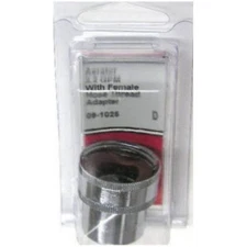 LASCO 09-1025 Chrome Plated 2.2 GPM Female Hose Thread Aerator