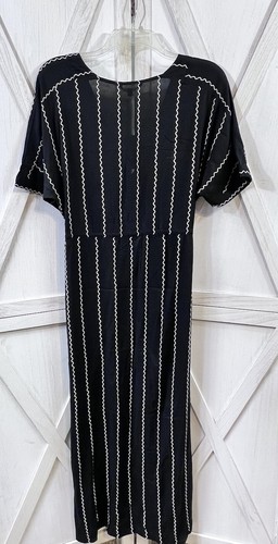 Spiaggia Dolce Maxi Cover Up Women's Black Size Small NWT - Imagen 7 de 8