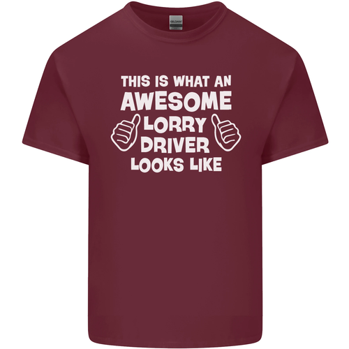 This Is What an Awesome Lorry Driver Looks Mens Cotton T-Shirt Tee Top - Picture 61 of 102