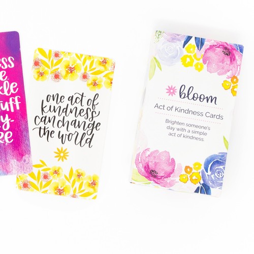 Baraja de cartas Bloom Daily Planners, cartas de acto de bondad - Imagen 9 de 24