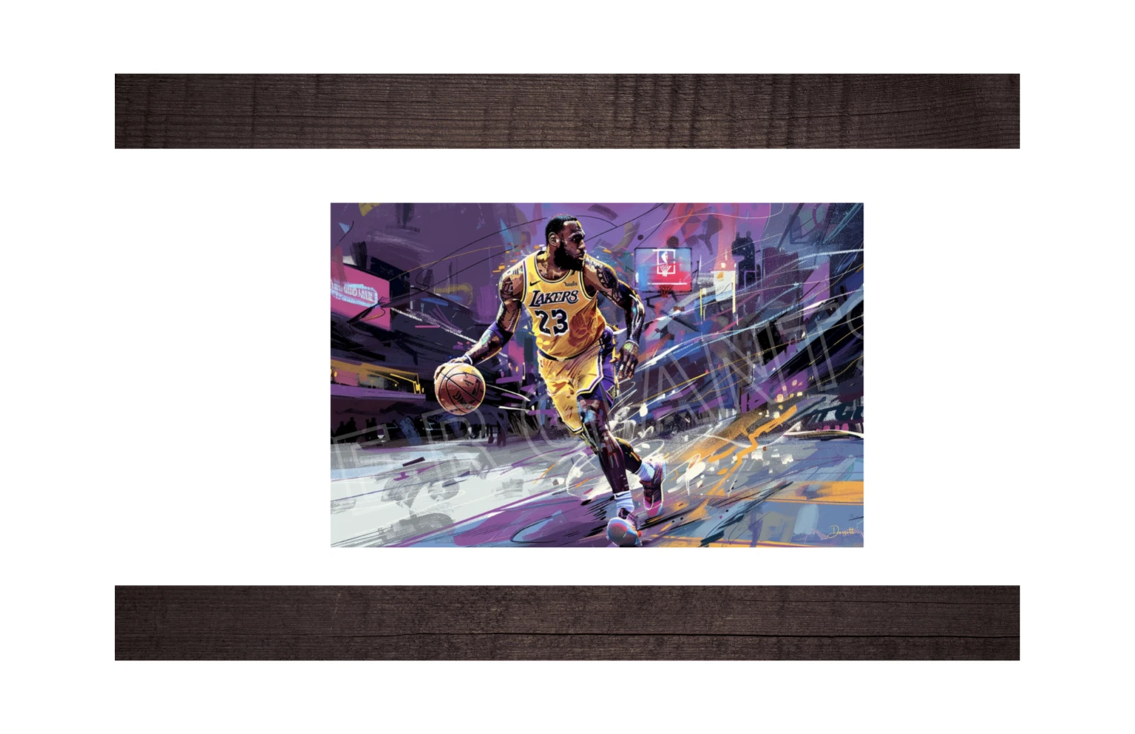 LeBron James Poster LeBron Posters Posters Wall Decor The Goat