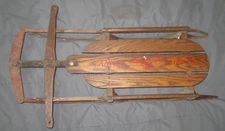 Vintage M No. 10 Yankee Clipper Sled Made By S.L. Allen & Co Inc. Phila. PA