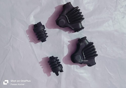 Lever Cover Yoke Rubber Set For Yamaha RX100 DT175 DT250 DT400 RD125 RX125 @US - Picture 2 of 3