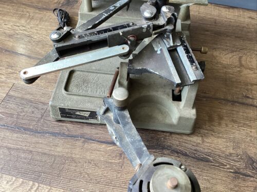 New Hermes Engravograph Engraving Machine BARE MACHINE W/ Motor & Pointers - Picture 13 of 18