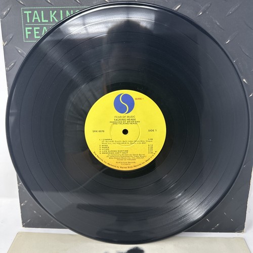 Talking Heads Fear Of Music Sir 1979 LP Record Vinyl SRK 6076 EX - Picture 2 of 5