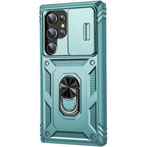 For Samsung S23 Ultra S23+ S23 FE Shockproof Case Kickstand Cover Tempered Glass - Picture 46 of 56