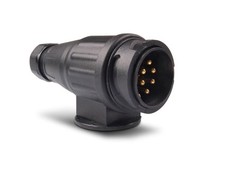 13 poliger Anhänger Stecker 12V KFZ PKW AUTO Anhängerstecker 13 polig Kunststoff