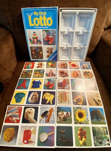 Lot 3 Vintage Memory Card Matching Logic Lotto Games Age 3-8 Like Milton Bradley - Picture 8 of 23