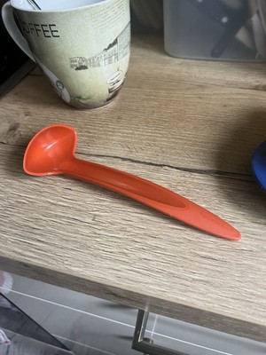 Tupperware Nur Sauce Löffel   Thermo-Duo Sauciere Terrakotta Karmesin-Rot