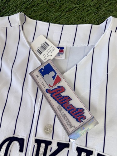 Larry Walker Autographed Signed Colorado Rockies 2002 Authentic Baseball Jersey - Picture 9 of 10