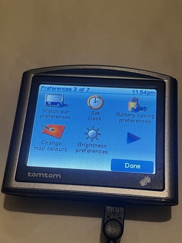 TomTom One Car Sat Nav with West Europe & U.K Msps. No Mount - Picture 9 of 24