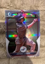 2023 Bowman Draft - Chrome Joendry Vargas #BDC-74 Refractor (RC) Y7