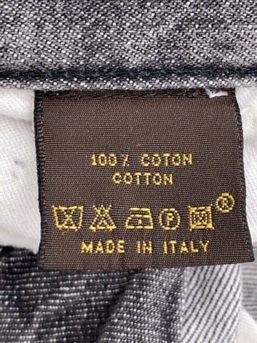 LOUIS VUITTON/Jeans/36/Cotton/Gray denim - Imagen 6 de 7