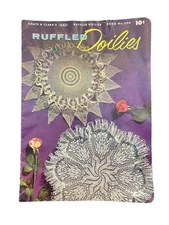 Coats & Clark’s O.N.T. 1954 Pattern Booklet Book #306 Ruffled Doilies First Edit