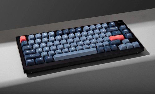 Keychron V1 Max Hot-Swappable RGB Backlit Keyboard (Black) (Gateron Red Switc... - Picture 4 of 5