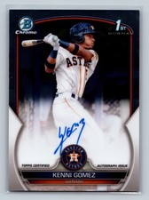 Kenni Gomez Bowman Chrome 2023 Auto