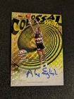 2025-26 Topps Finest - Alex English Colossal Shots Yellow Geometric Auto 05/35